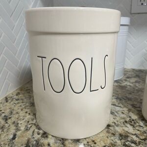 Rae Dunn “Tools” utensils holder